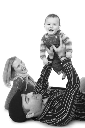 Fun relaxed photos in our studio by Jayne Poole