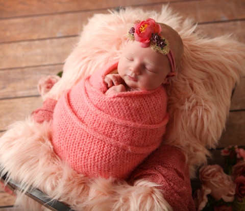 New Born Baby Girl by Jayne Poole Photography North Devon South West New Born Photographer