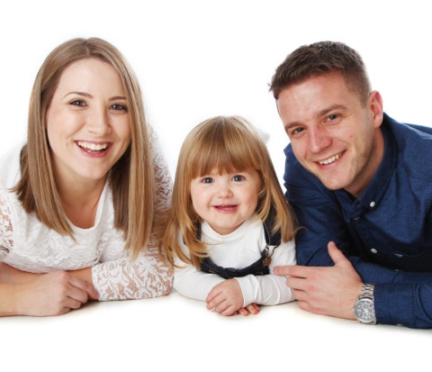 Family Portrait by Jayne Poole North Devon